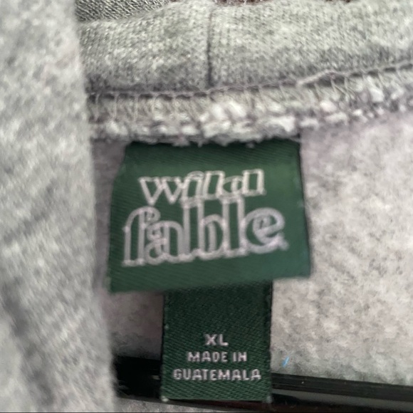 Wild Fable Cropped Hooded Sweatshirt Size XL - Picture 3 of 3